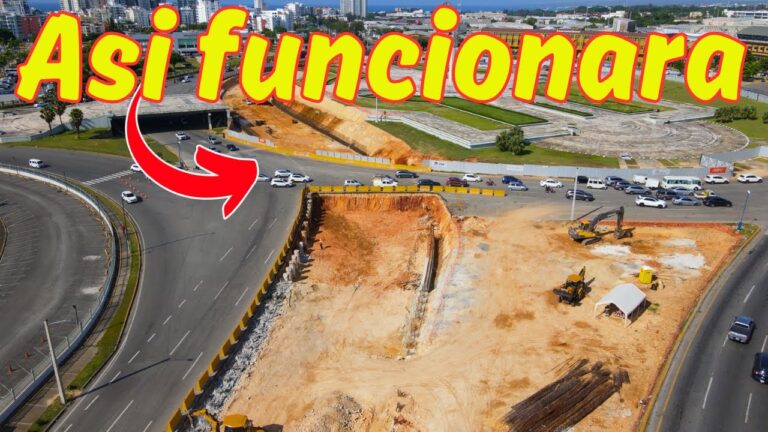 Así fuicionarán los tueneles en la prolongación 27 de Febrero y la Plaza de la Bandera