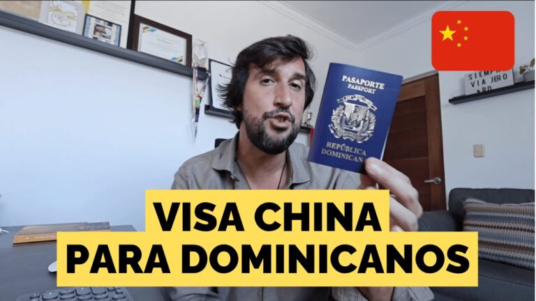 ¡Visa para China! Todo lo que necesitas saber si eres dominicano